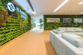 Văn phòng 3.000m2 cây xanh giữa lòng thủ đô